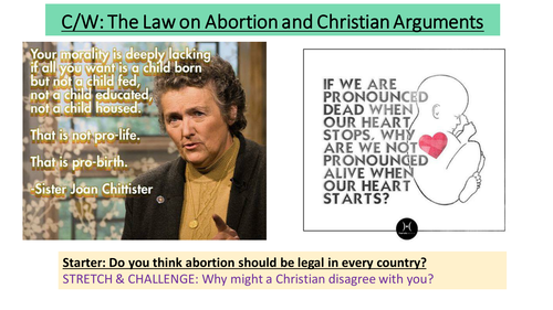 4.4 Abortion - Matters of Life & Death - New Edexcel GCSE