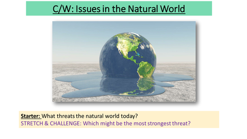 4.8 Issues in the Natural World - Matters of Life & Death - New Edexcel
