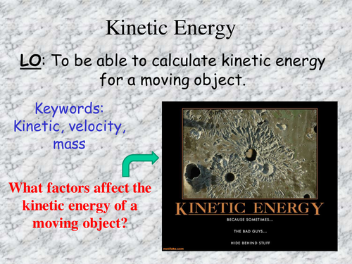 Kinetic energy