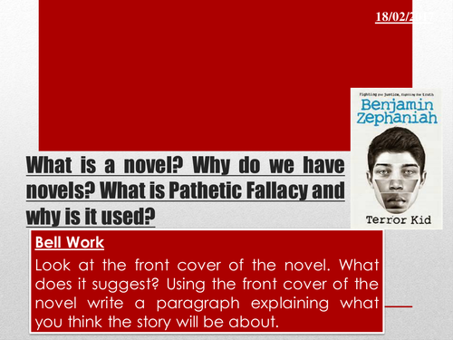 Literature from other cultures & Terror Kid | Teaching Resources