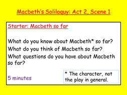 what is macbeth's soliloquy in act 2 scene 1