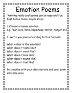 Poetry - Activity and Display by JackR2001 - Teaching Resources - Tes