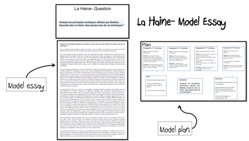 a level french la haine essay questions