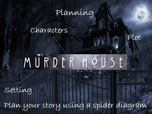Murder House –Spooky Story, Creative Writing | Teaching Resources