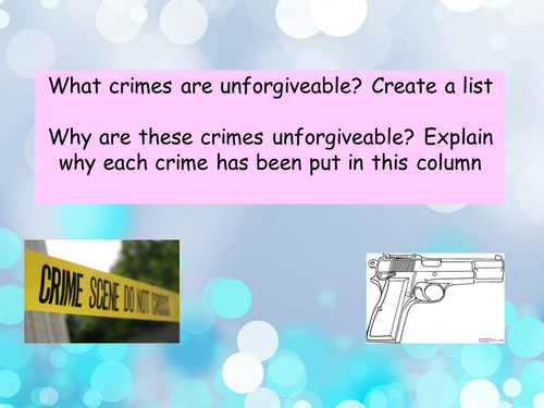 Christian attitudes to forgiveness