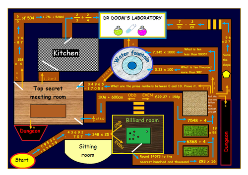 KS2 Upper – Maths Zone Cool Learning Games