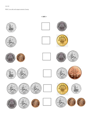 money activities year 3 6 files differentiation teaching resources
