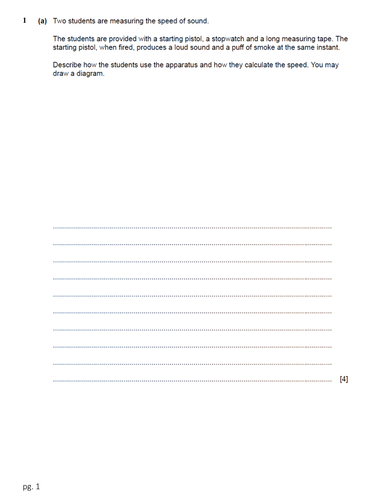 Worksheets on Wave Properties, Light and Sound | Teaching Resources