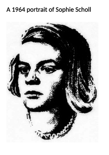 Sophie Scholl Picture and Learning Pack