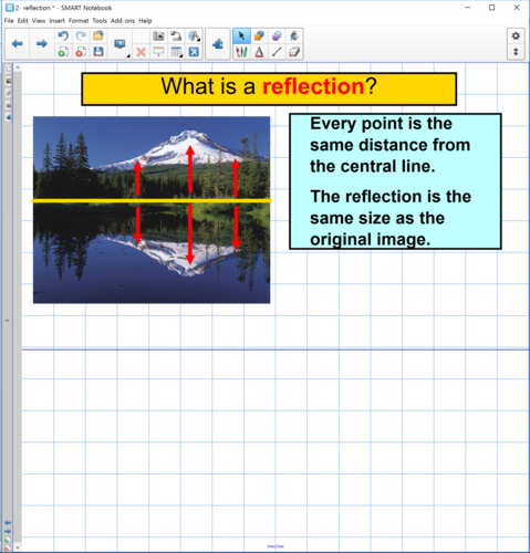 Reflection - Geometry - Position of shape - ks2 year 5 & 6 - Whole