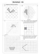 reflection geometry position of shape ks2 year 5 6