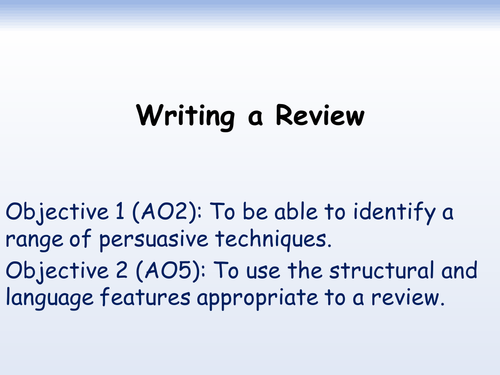 writing-a-review-gcse-english-language-1-9-a02-a05-teaching