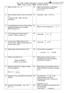 gcse maths revision homework