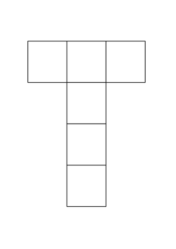 Nets - 3D shapes represented by 2D shapes - Geometry - ks2 year 5 & 6 ...