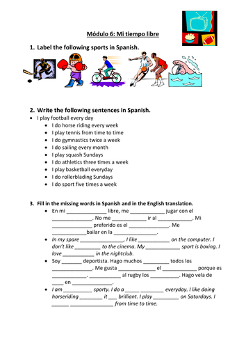gcse spanish edexcel revision booklet 9 modules teaching resources