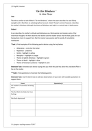 On her knees character analysis image