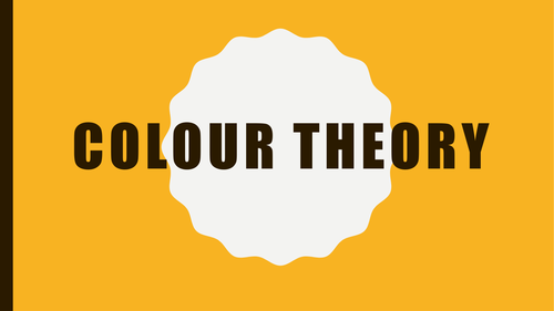 Colour theory fan wheel | Teaching Resources