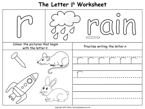 The Letter 'r' | Teaching Resources