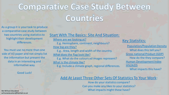 case study on the comparative