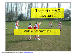isometric vs isotonic
