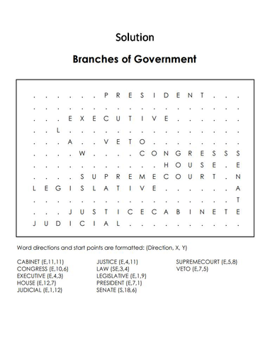 three-branches-of-government-word-search-teaching-resources