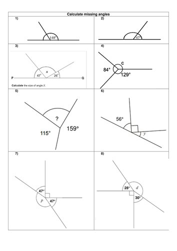 missing-angles-straight-line-on-a-point-whole-turn-ks2-year-5