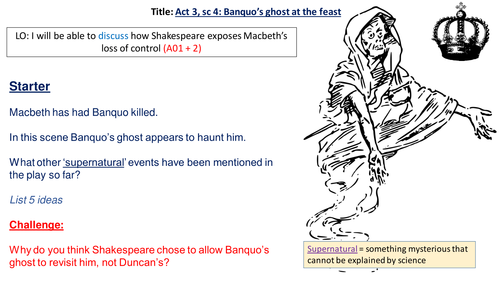 macbeth quotes about the ghost of banquo