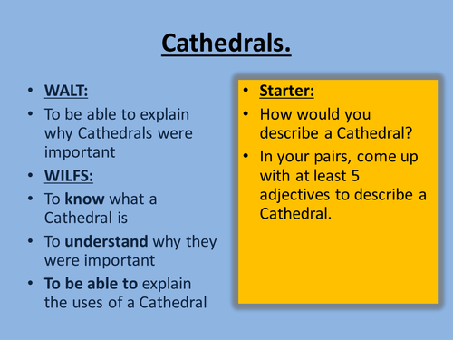 Medieval Cathedral - State and Church