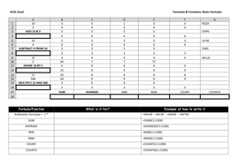 Excel assignments for college students image