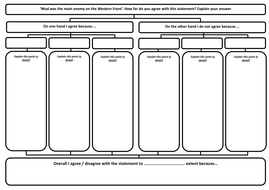 AQA GCSE History (New Spec) - 16 Mark Exam Question | Teaching Resources