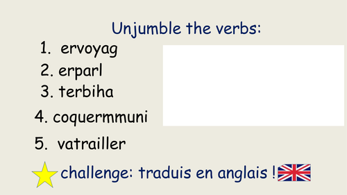 A l'horizon- Le monde est un village- Module 3- Unit 2- On peut reinforcement and reading activity