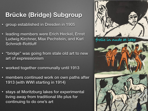 Expressionism Art History - Modern Art - Express - Distance Learning ...