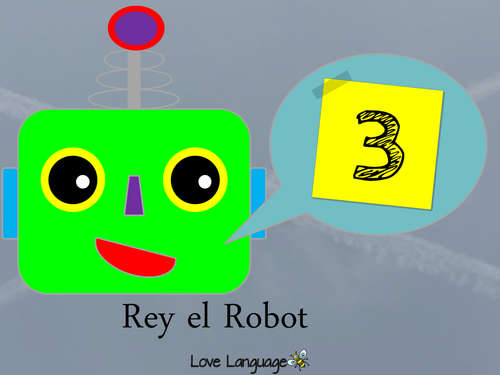 Rey el Robot - numbers 1-10