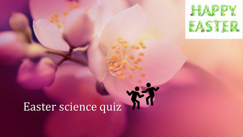 Science Easter quiz. Biology quiz. 21 questions with quiz sheet and ...