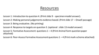 GCSE English Language Paper 1: Question 4 by Simirai ...