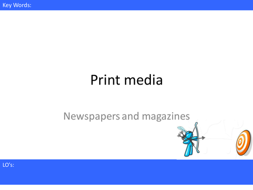 Media Studies - Print - Newspapers