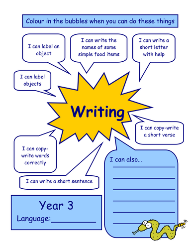 Year 3 MFL French assessment portfolio my progress in learning languages