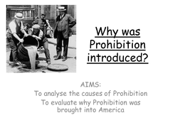 prohibition