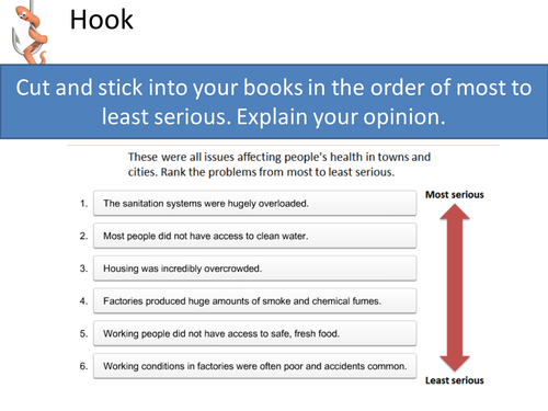 New OCR GCSE - SHP The People's Health Industrial Era Resources ...