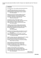 Remains poem lesson image