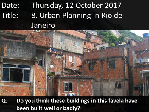 8. Urban Planning In Rio De Janeiro