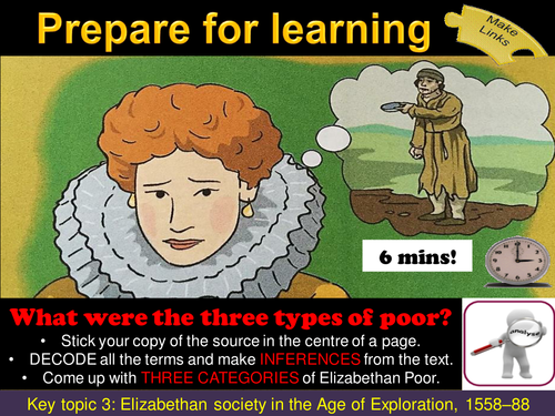 Edexcel Early Elizabethan England 1558-88 9-1 Key topic 3: How ...