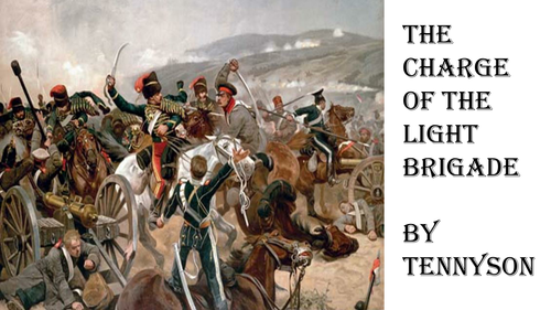 Charge of the Light Brigade Annotated