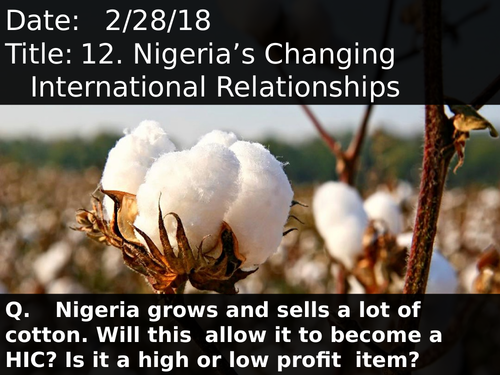 12. Nigeria's Changing International Relationships