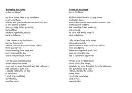 Poem for my sister literary devices image