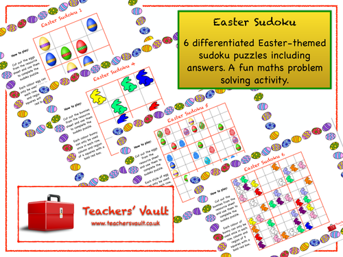 Easter Sudoku Teaching Resources