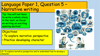 features of creative writing ks3