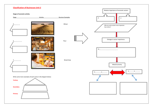 Unit 1 iGCSE Syllabus Study Maps: Business Activity | Teaching Resources