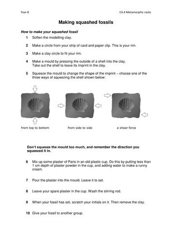 KS3 Science: Metamorphic rocks | Teaching Resources
