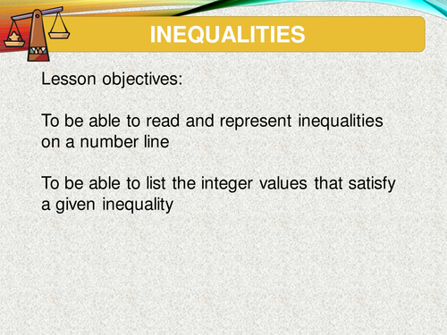 Inequalities